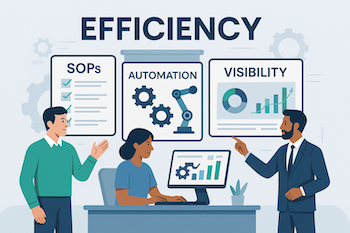 Secret behind the efficiency of Lean team operations