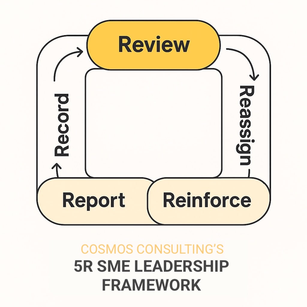 Cosmos Consulting's 5R Leadership Framework
