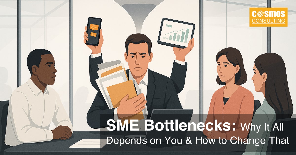 SME Leadership Bottleneck - Leader doing it all