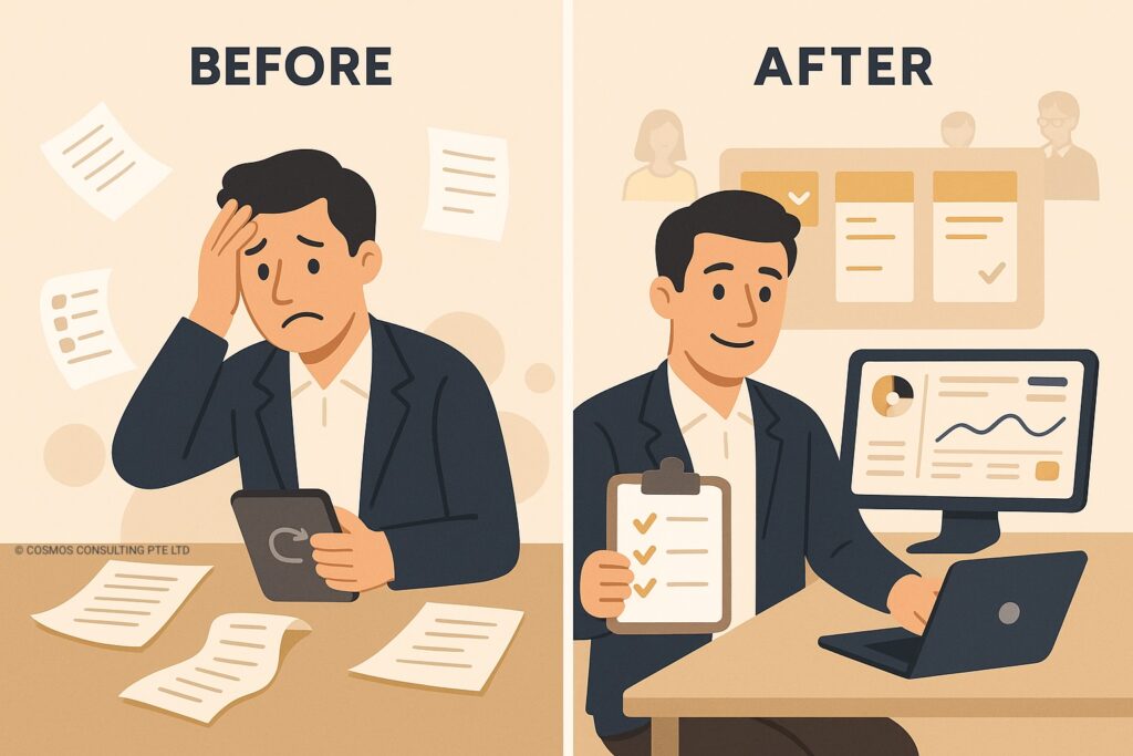 Reporting - Before & After