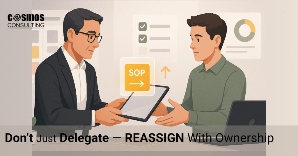 Step 3 - Reassign
Third 'R' of the 5R Leadership Framework