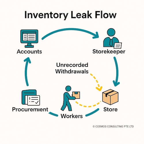 inventory leak flow - inventory control in SMEs